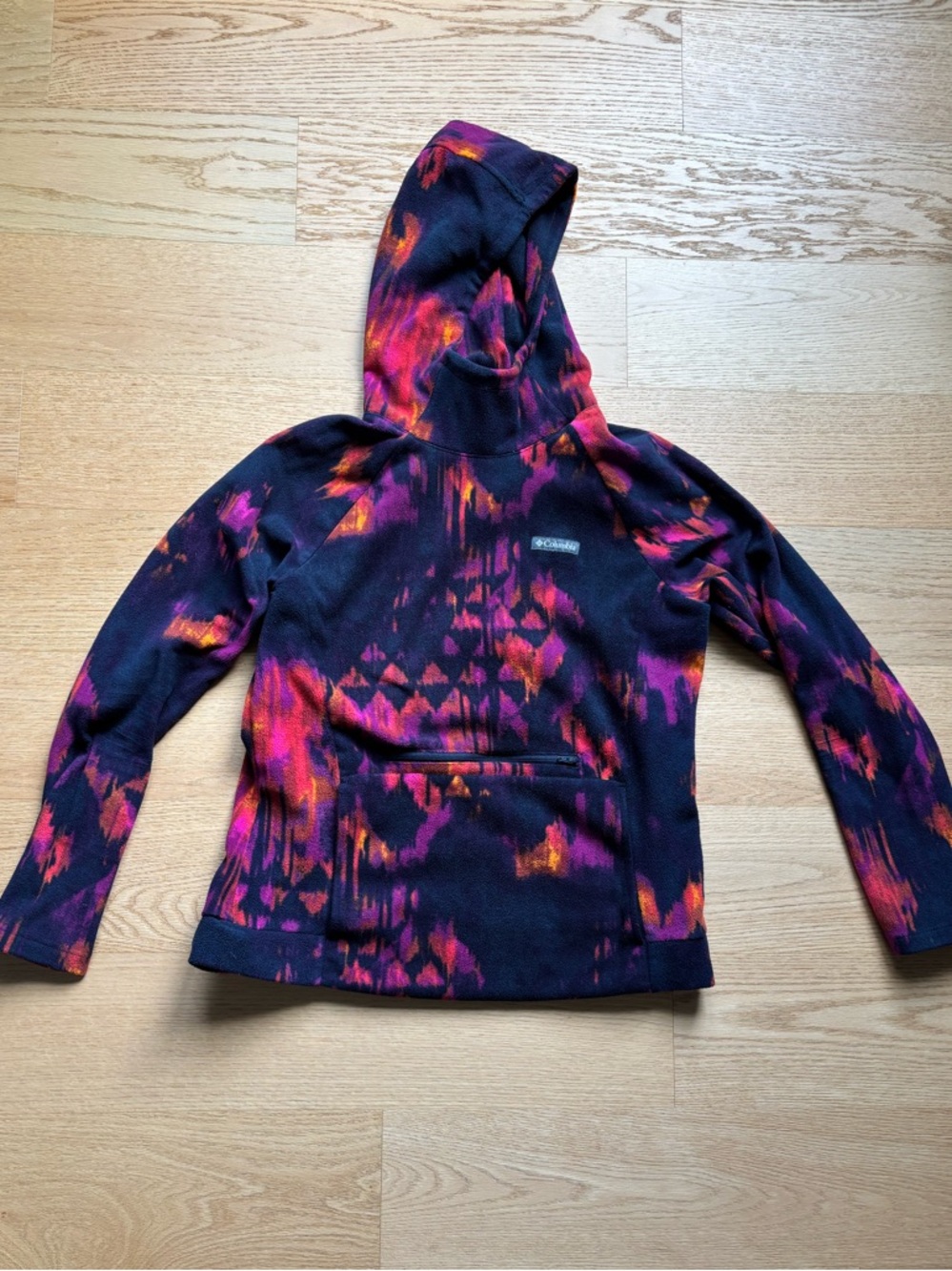 Women’s Columbia pullover fleece hoodie size large
